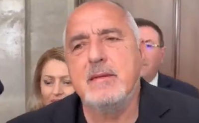 Борисов на Трибунката. Казва, че не е хубаво да се лъже или да се говорят полуистини.
