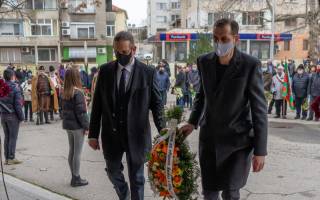В Ямбол почетоха паметта на Васил Левски