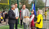 Нови комбинирани спортни площадки бяха открити в селата Кукорево и Безмер.