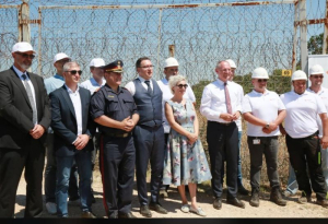 Министър Даниел Митов и австрийският му колега Герхард Карнер откриха нова сензорна линия на българо-турската граница